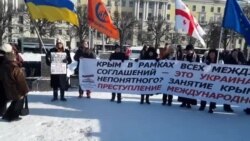 Митинг памяти Бориса Немцова в Санкт-Петербурге